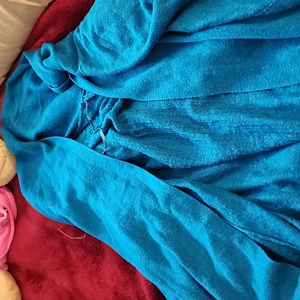 TEAL CARDIGAN